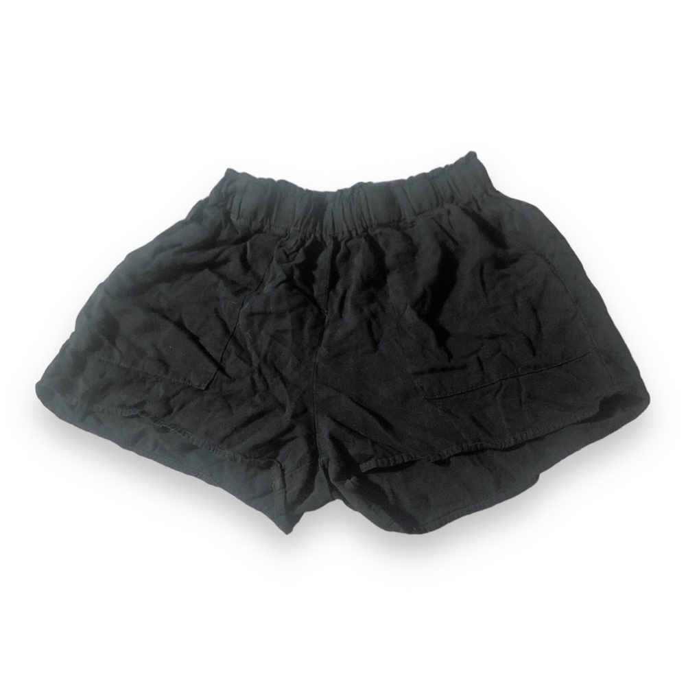 Black Rayon shorts Size Small